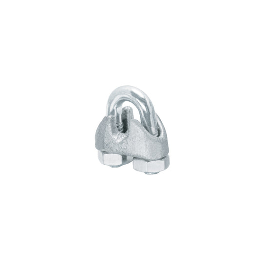 NUDO-3/16 Blíster c/2 nudos (perros) de hierro p/cable de 3/16", FIERO