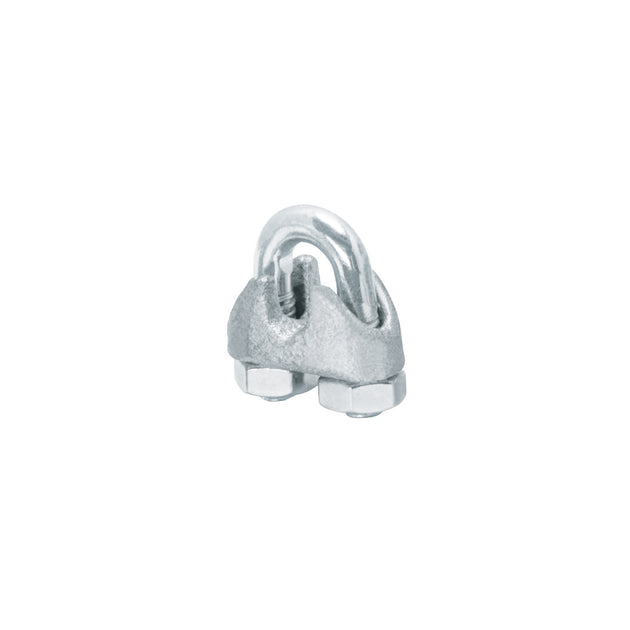 NUDO-3/16 Blíster c/2 nudos (perros) de hierro p/cable de 3/16", FIERO
