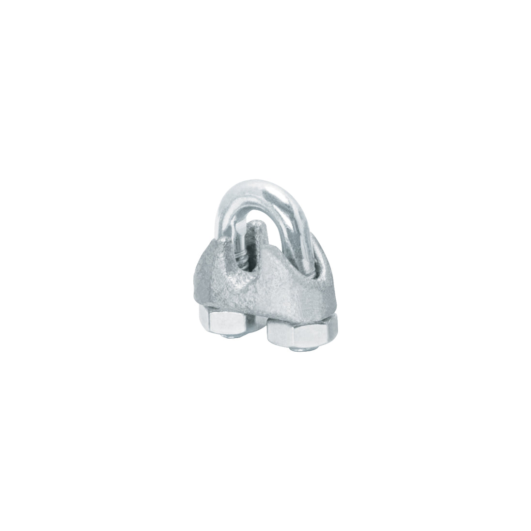 NUDO-3/16G Bolsa c/50 nudos (perros) de hierro p/cable de 3/16", FIERO