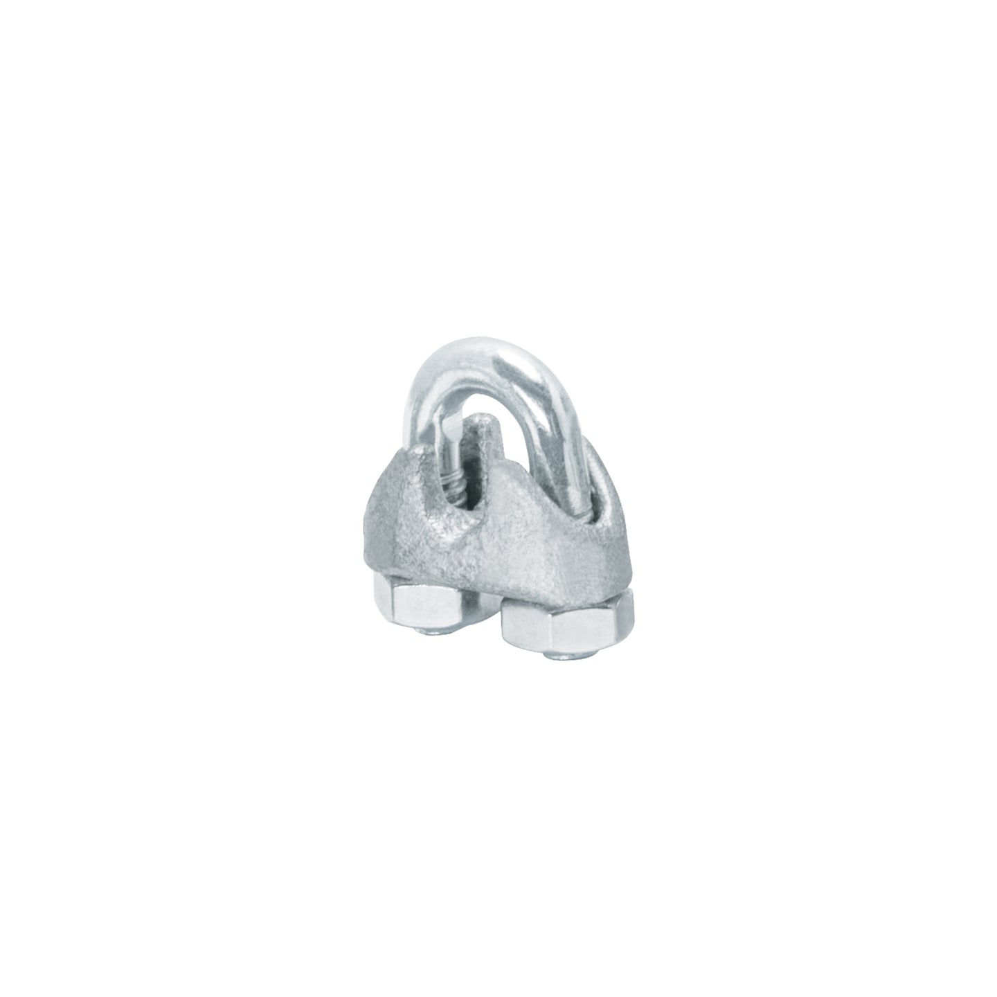 NUDO-3/16G Bolsa c/50 nudos (perros) de hierro p/cable de 3/16", FIERO