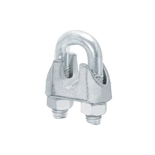 NUDO-3/8 Blíster c/1 nudo (perro) de hierro p/cable de 3/8", FIERO