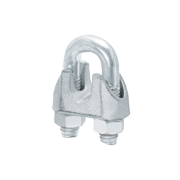 NUDO-3/8 Blíster c/1 nudo (perro) de hierro p/cable de 3/8", FIERO