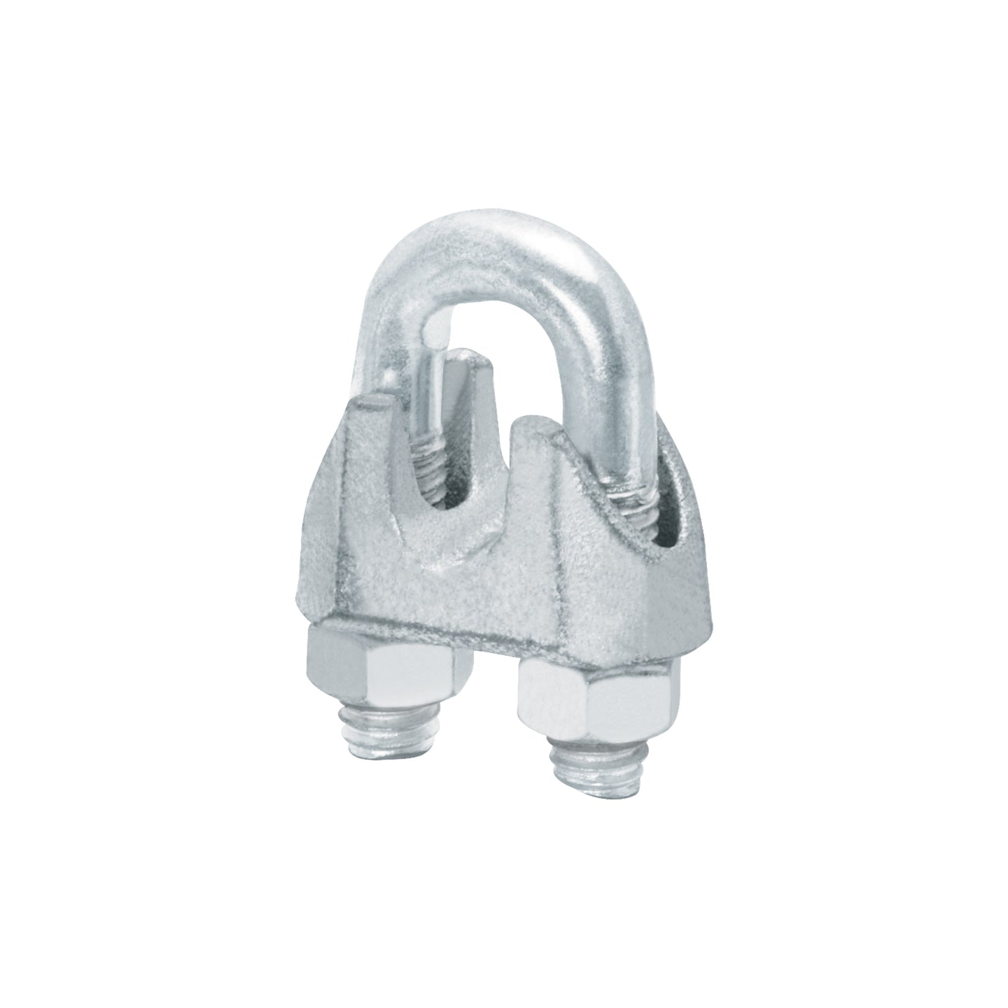 NUDO-3/8G Bolsa c/20 nudos (perros) de hierro p/cable de 3/8", FIERO