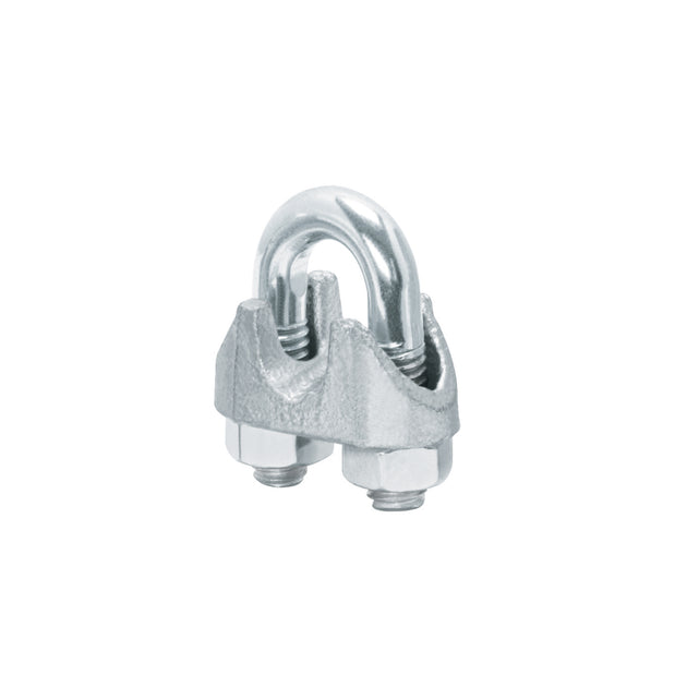 NUDO-5/16 Blíster c/2 nudos (perros) de hierro p/cable de 5/16", FIERO