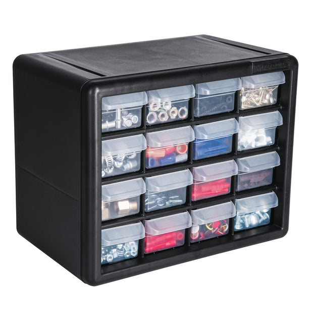 ORG-16 Organizador con 16 gavetas, Truper