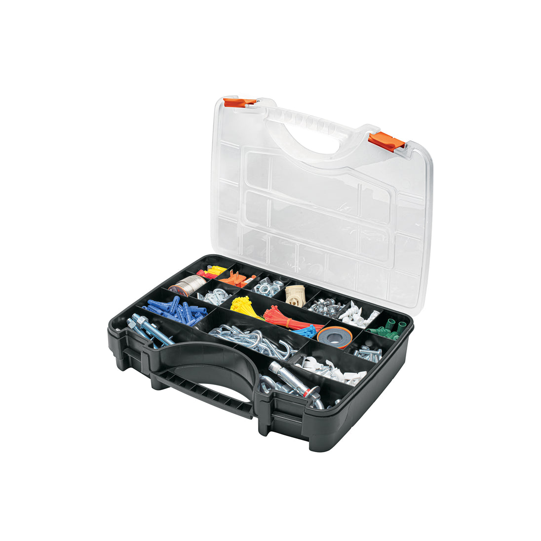 ORG-17X Organizador 17" reforzado con 17 compartimentos, Truper