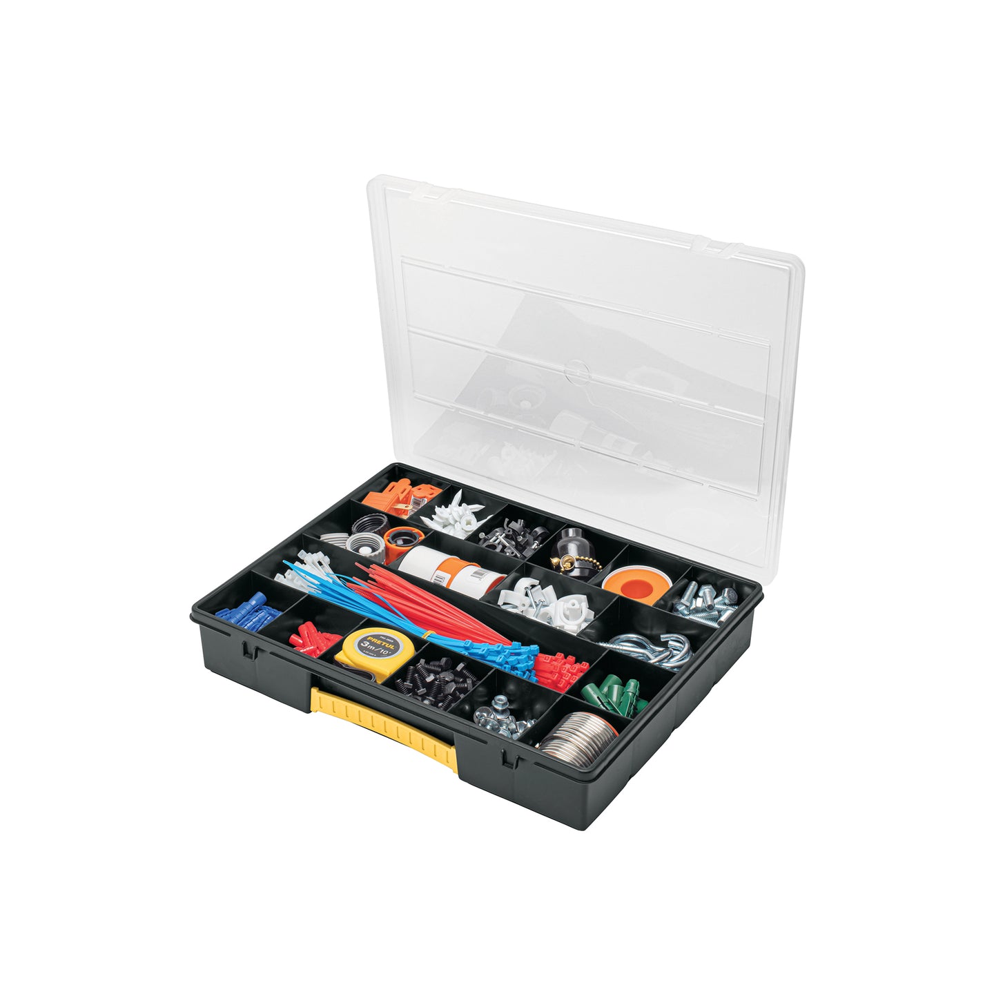 ORG-18P Organizador 14" con 18 compartimentos, Pretul