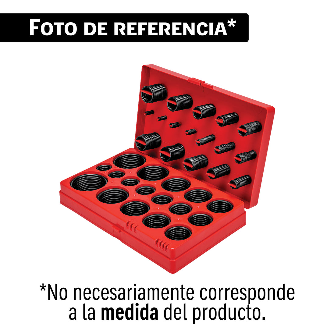 Kit Juntas Tóricas Fiero ORI-419P NBR 70 | 419 Piezas Estándar