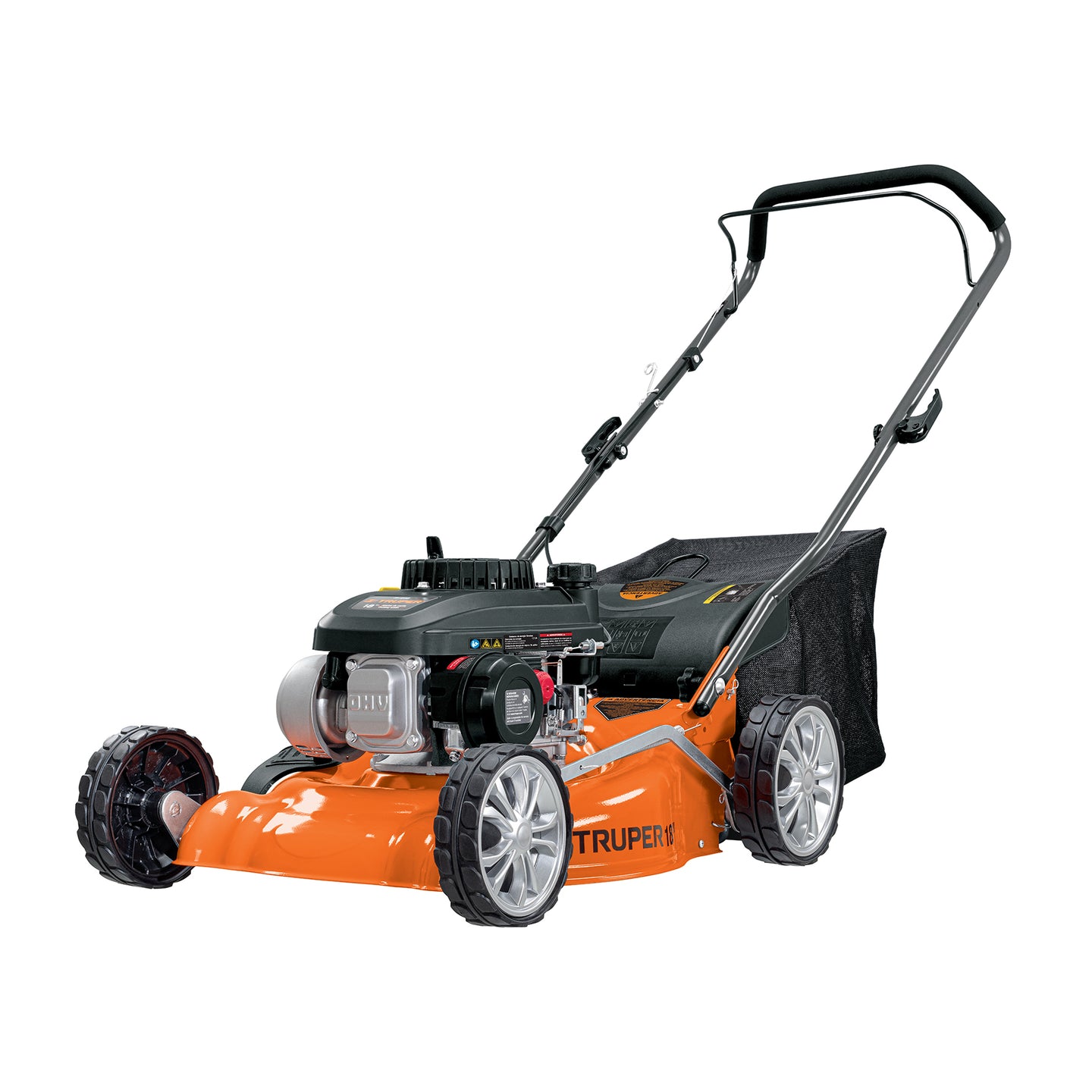 P-418 Podadora con motor a gasolina de 4 HP, 18" de corte, Truper