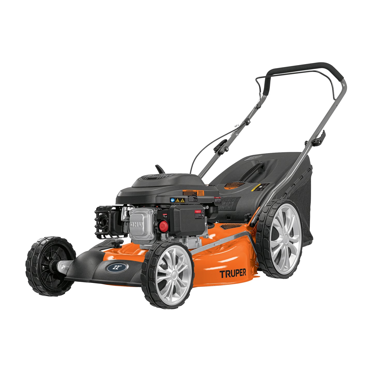 P-622 Podadora con motor a gasolina de 6 HP, 22" de corte, Truper