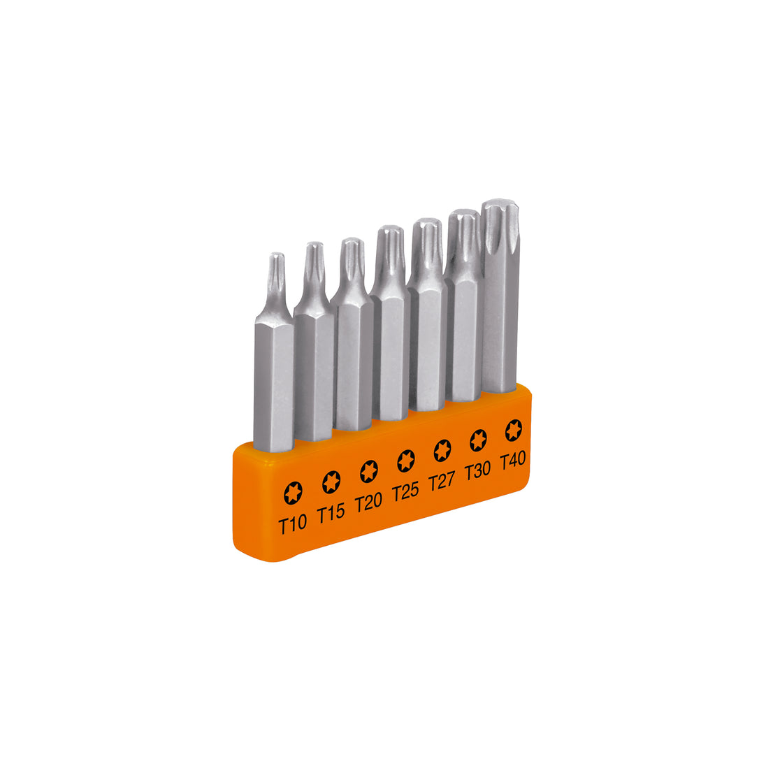 P7-25T Juego de 7 puntas torx combinadas largo 2", Truper Expert