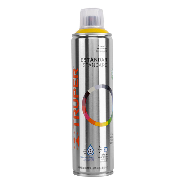 PA-AC Pintura en aerosol, amarillo canario, bote esbelto, 400 ml