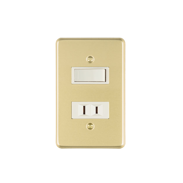 PA-APCO-E Placa armada contacto e interruptor, línea Económica