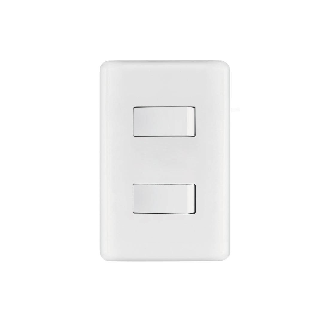 PA-APDO-EB Placa armada 1 interruptor sencillo + 1 de 3 vías, BASIC