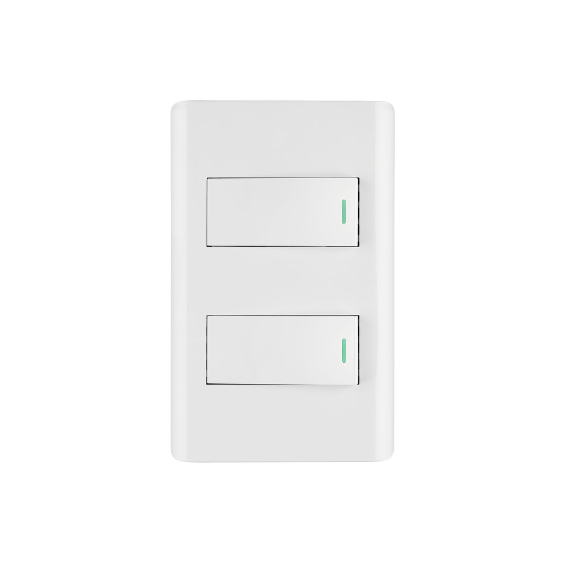 PA-APDO1-ELB Placa armada blanca 1 interruptor y 1 de 3 vías 1 mód,Lisboa