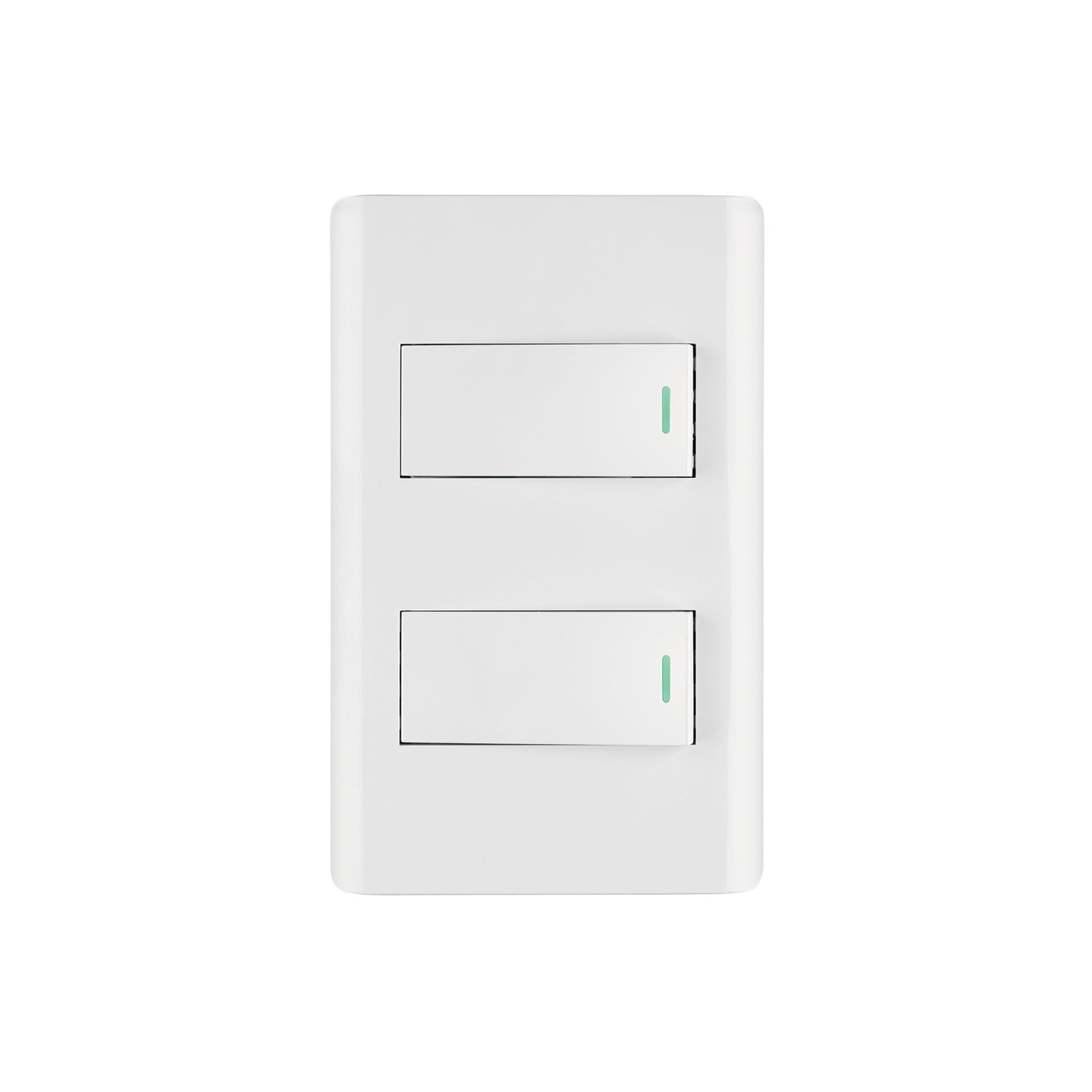 PA-APDO1-ELB Placa armada blanca 1 interruptor y 1 de 3 vías 1 mód,Lisboa
