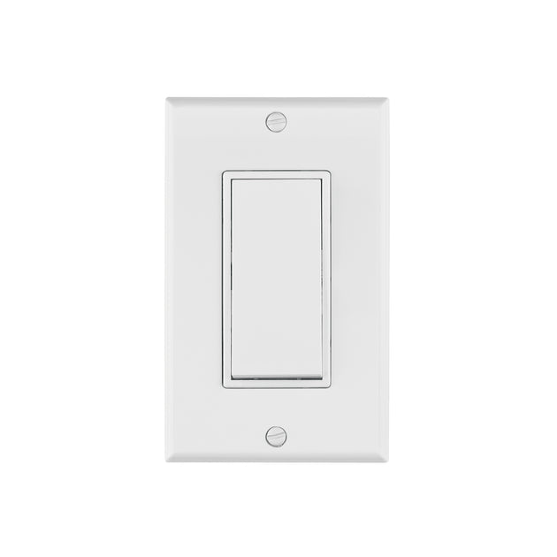 PA-APSE-ECLP Placa armada con interruptor de tres vías, línea Classic