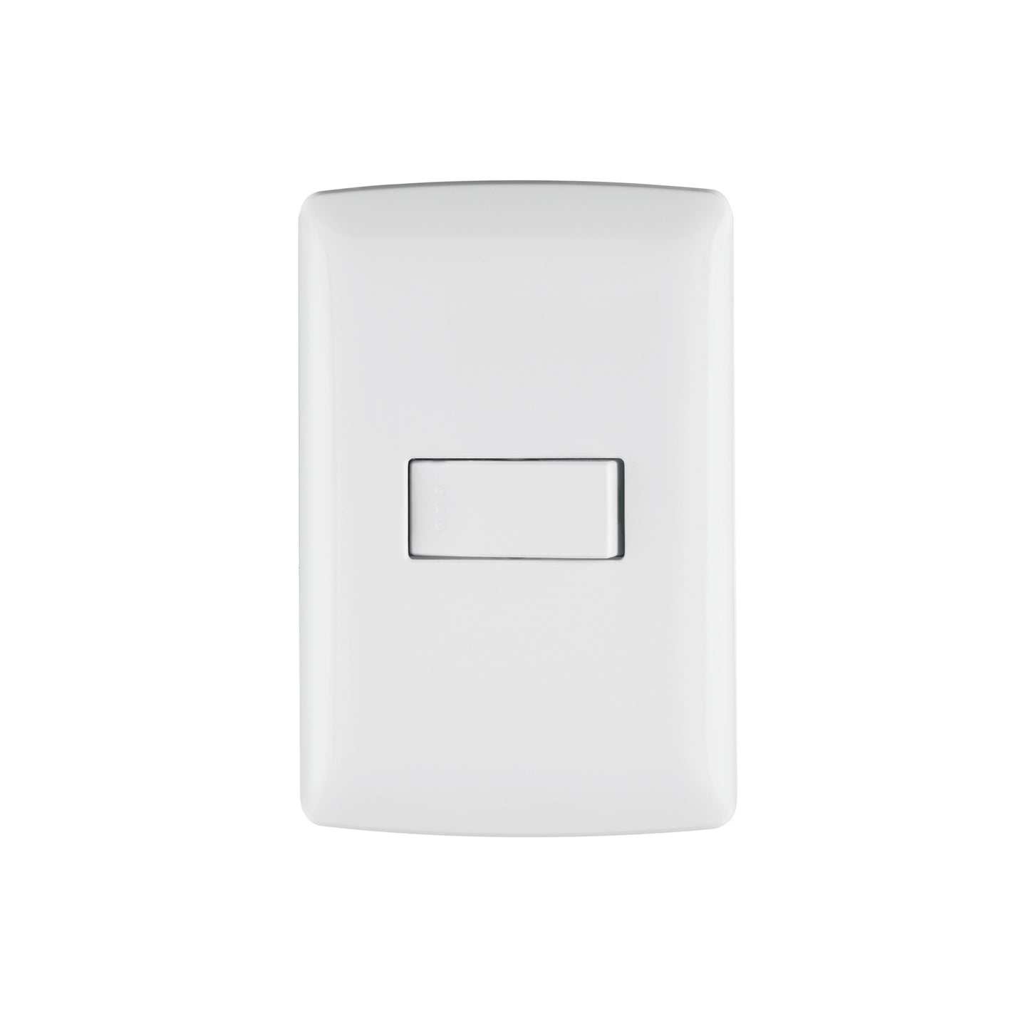 PA-APSE-IB Placa armada 1 interruptor sencillo, blanco, línea Italiana