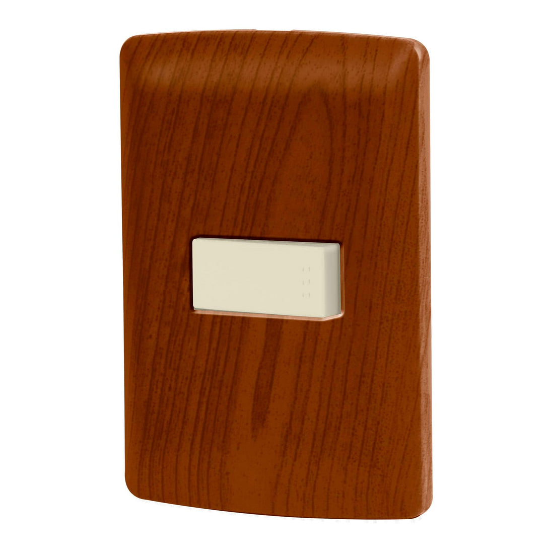 PA-APSE-IM Placa armada 1 interruptor sencillo, madera, línea Italiana