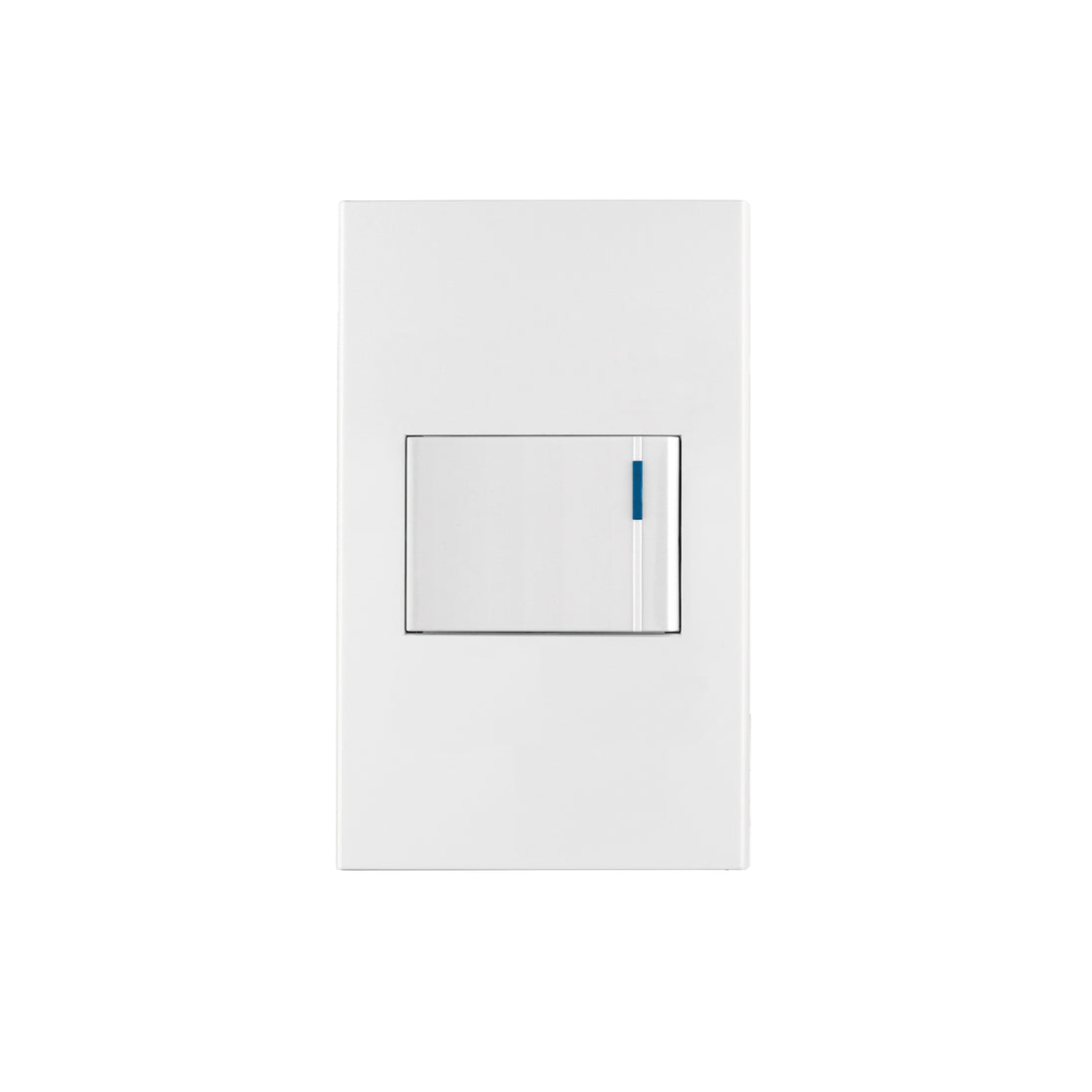 PA-APSE15-EEB Placa armada 1 interruptor de 3vías, 1.5mód, Española,blanco