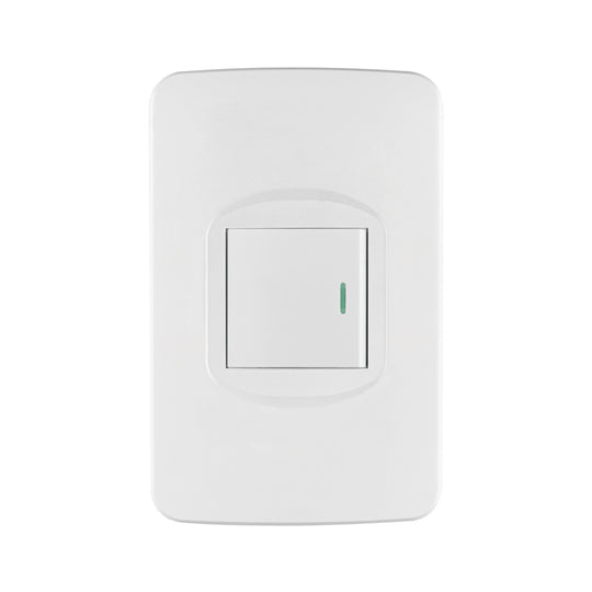 PA-APSE15-ETB Placa armada 1 interruptor de 3 vías 1.5 módulos, Toledo