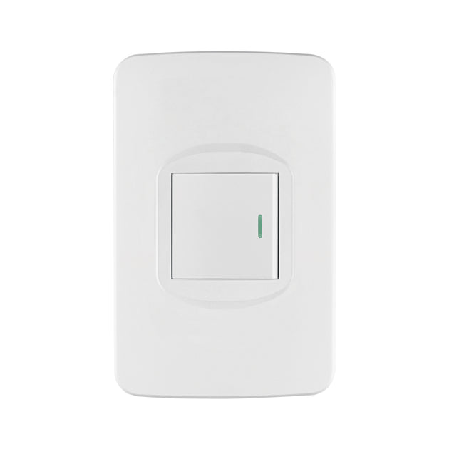 PA-APSE15-ETB Placa armada 1 interruptor de 3 vías 1.5 módulos, Toledo