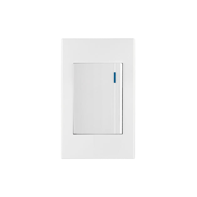 PA-APSE3-EB Placa armada 1 interruptor, 3 módulos, Española, blanco