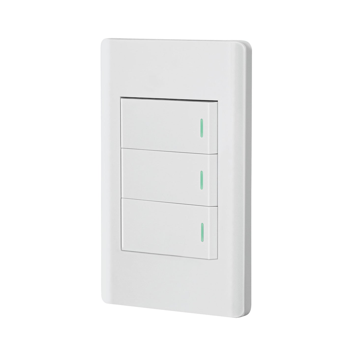 PA-APTR-ELB Placa armada blanca 2 interruptores 1 de 3 vías 1 mód,Lisboa