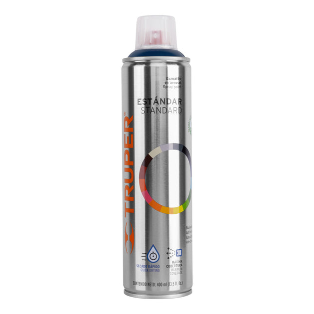 PA-AU Pintura en aerosol, azul ultramar, bote esbelto, 400 ml