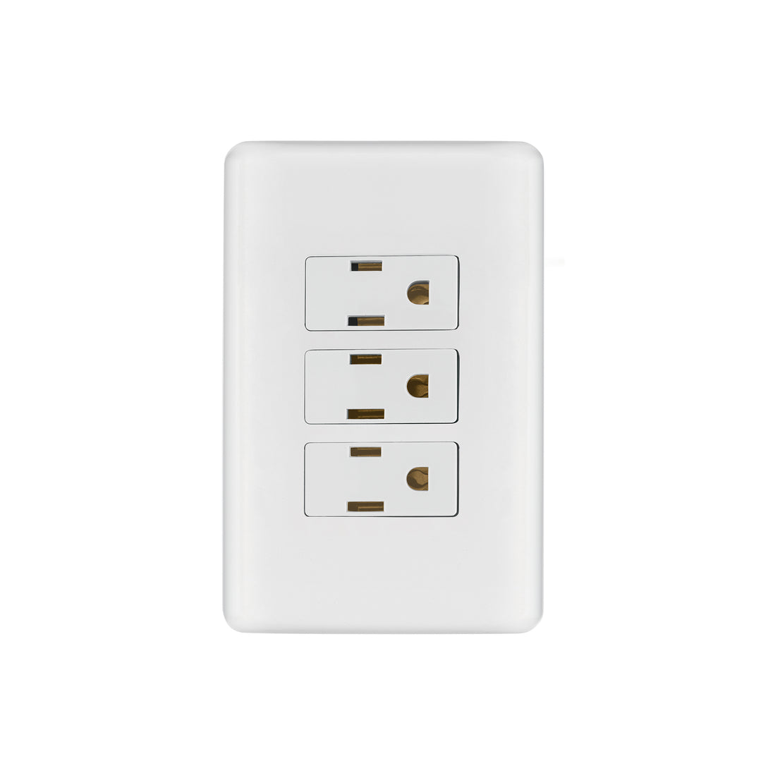 PA-COTR-B Placa armada con 3 contactos, Volteck Basic