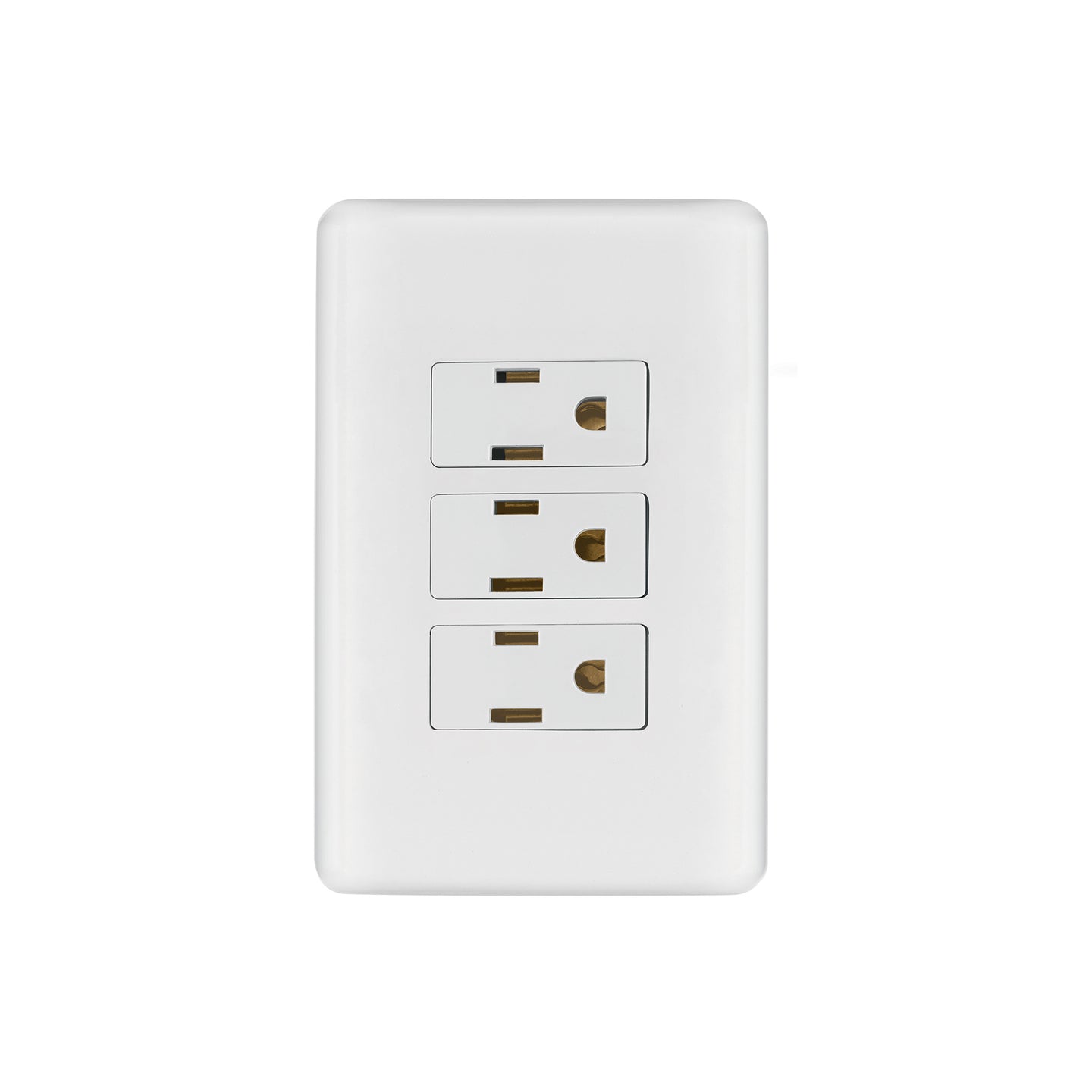 PA-COTR-B Placa armada con 3 contactos, Volteck Basic