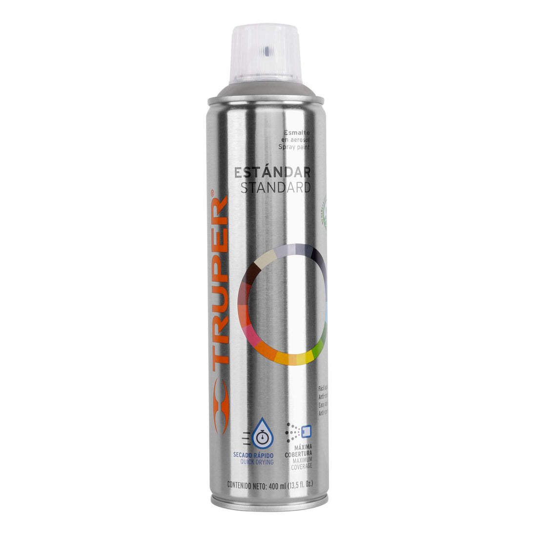 PA-GC Pintura en aerosol, gris claro, bote esbelto, 400 ml