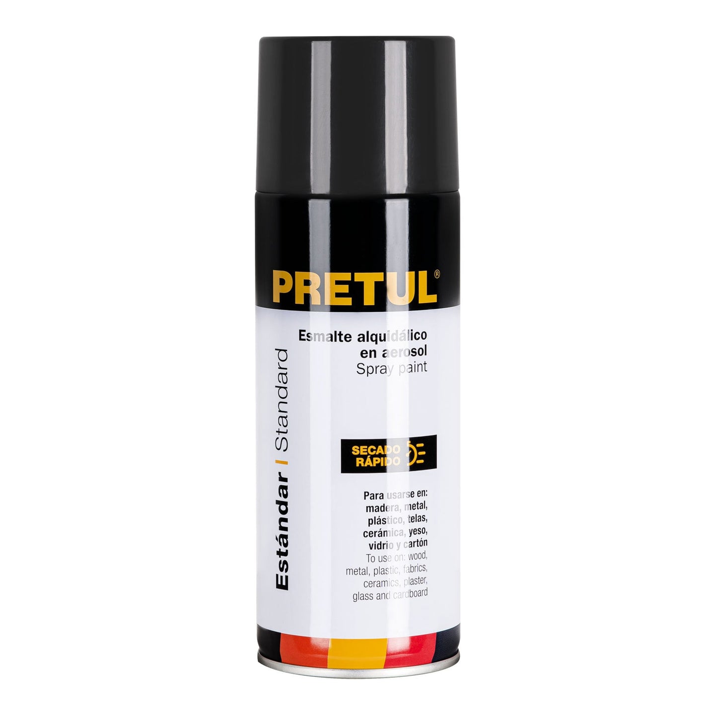 PA-GO-P Pintura en aerosol, gris oscuro, 400 ml, PRETUL