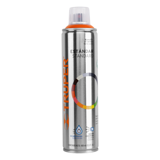 PA-NA Pintura en aerosol, naranja, bote esbelto, 400 ml