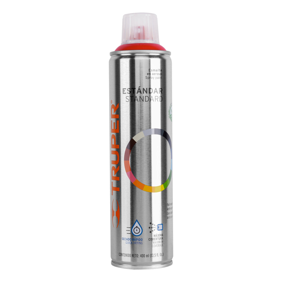 PA-RSG Pintura en aerosol, rojo seguridad, bote esbelto, 400 ml