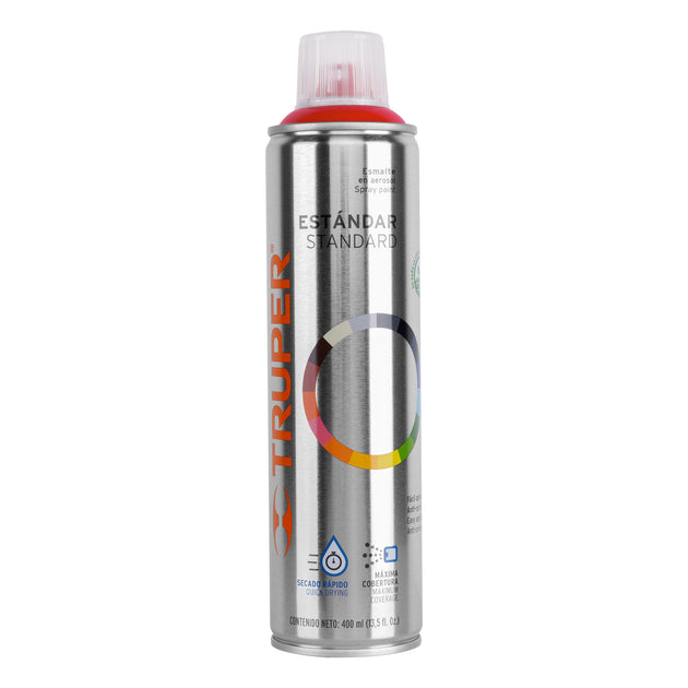 PA-RSG Pintura en aerosol, rojo seguridad, bote esbelto, 400 ml