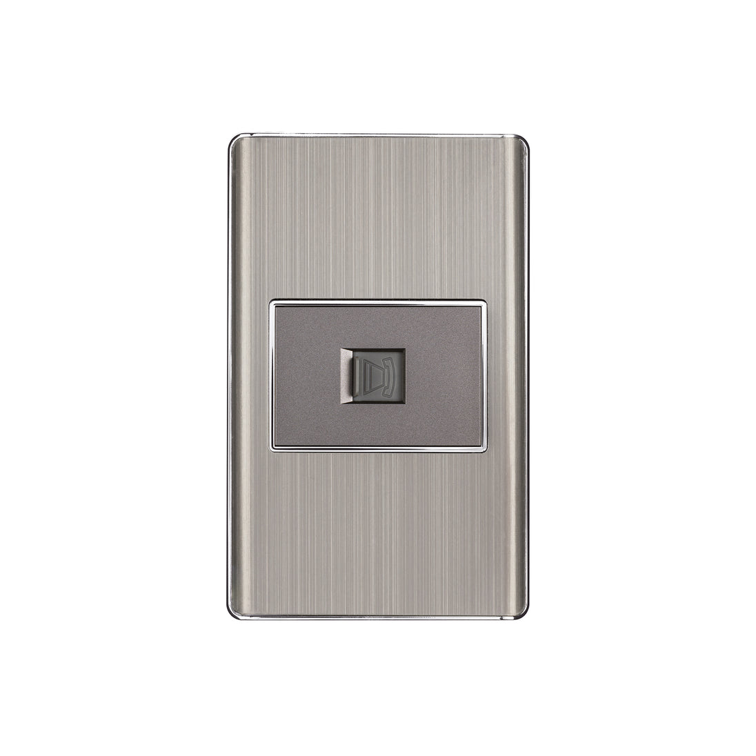 PA-TE-LA Placa armada acero inox 1 toma para teléfono 1.5 mód, Lisboa