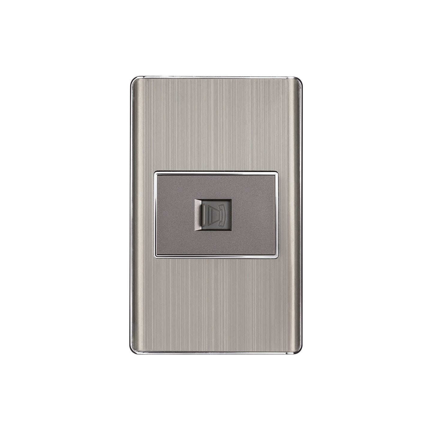 PA-TE-LA Placa armada acero inox 1 toma para teléfono 1.5 mód, Lisboa