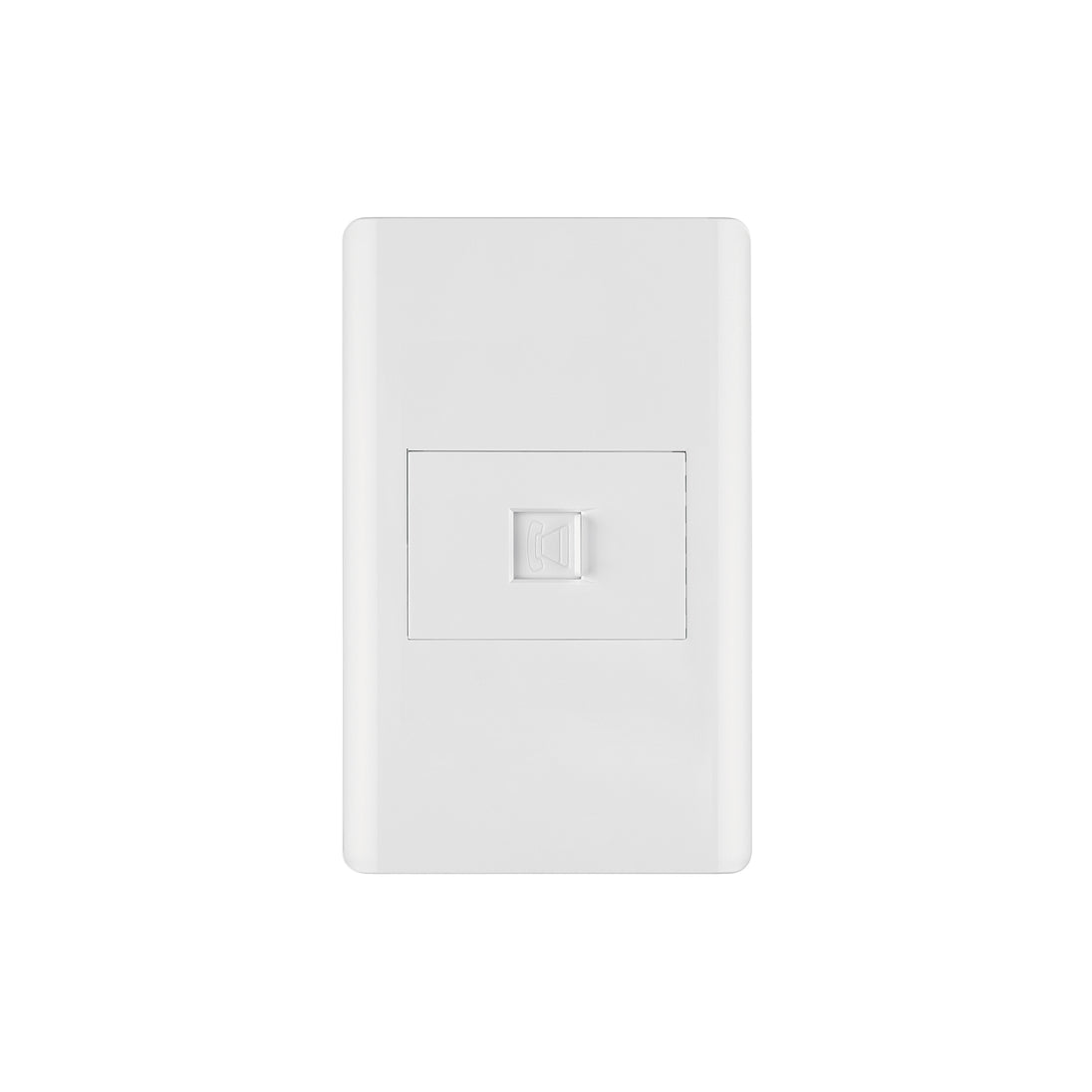 PA-TE-LB Placa armada blanca 1 toma para teléfono 1.5 mód, Lisboa