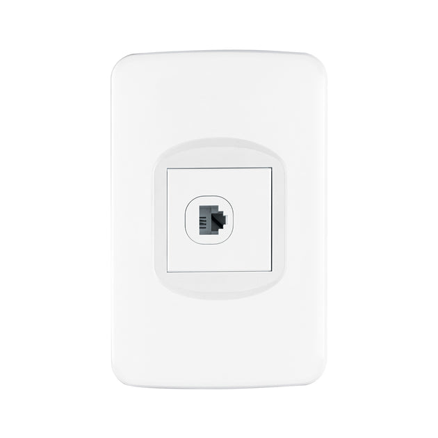 PA-TE-TB Placa armada 1 toma para teléfono 1.5 módulos, Toledo