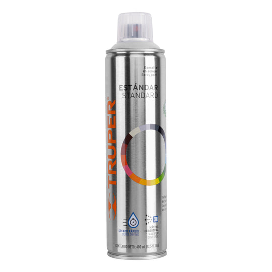 PA-TRM Pintura en aerosol, transparente mate, bote esbelto, 400 ml
