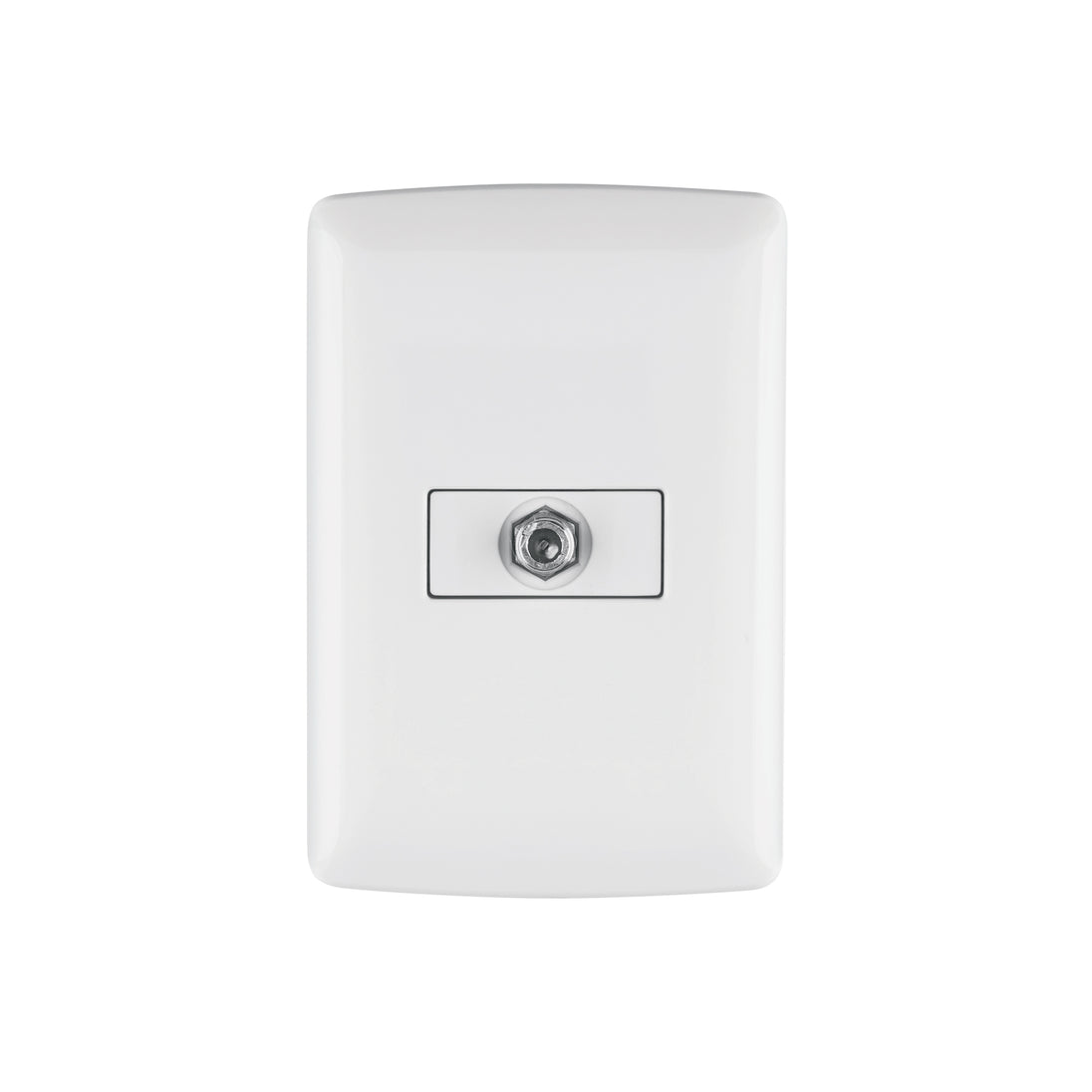 PA-TV-IB Placa armada con conexión para TV, blanco, línea Italiana