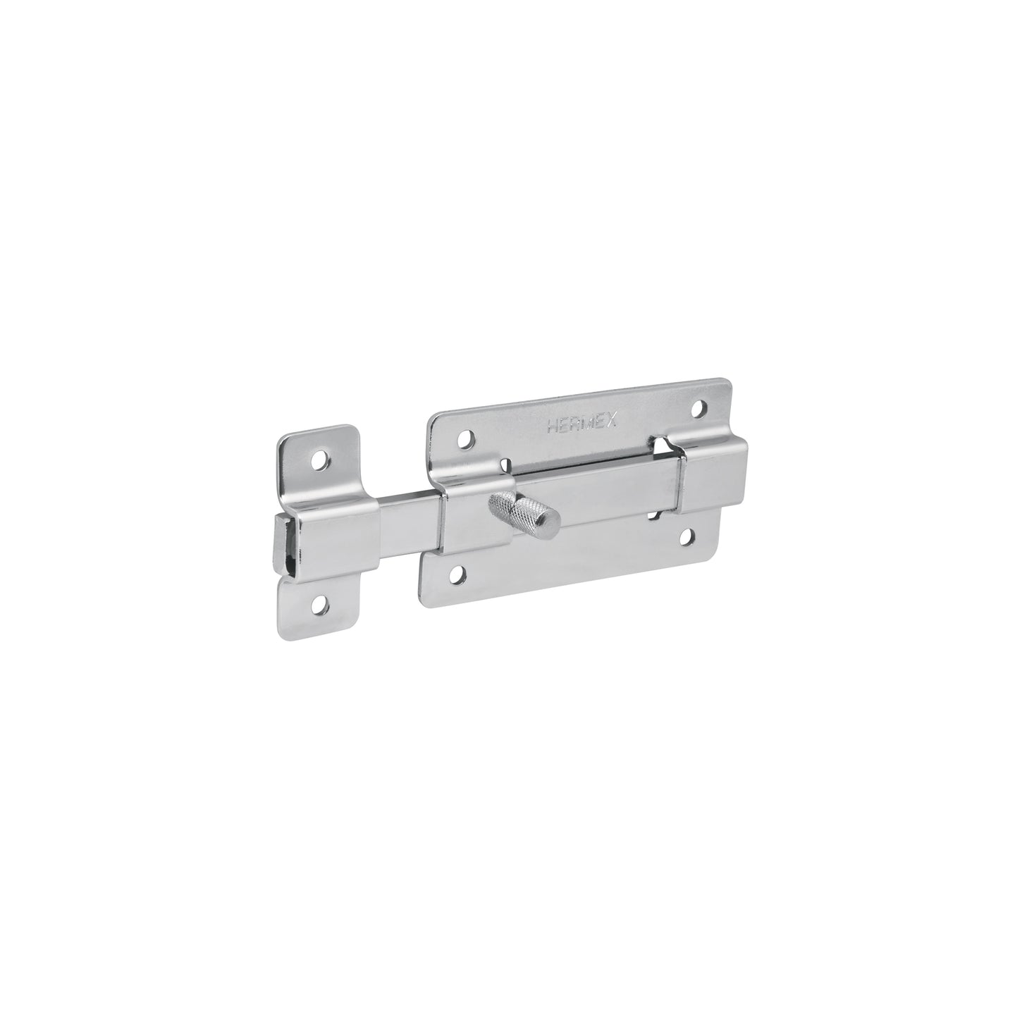 PAC-37 Pasador de barra plana 4" acabado cromo, HERMEX