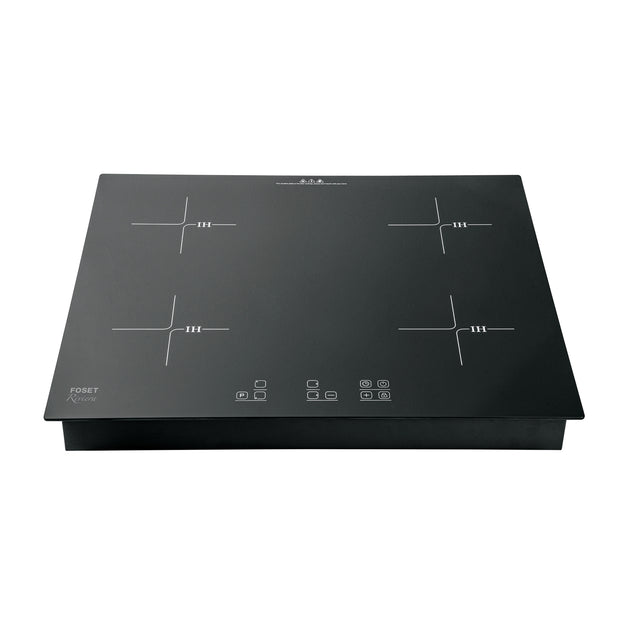 PAE-604NI Parrilla inducción empotrable 60cm, 4 quem, vidrio, RIVIERA