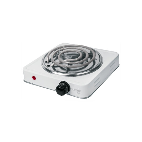 PAEL-1CP Parrilla eléctrica 1 quemador en espiral, blanca, BASIC