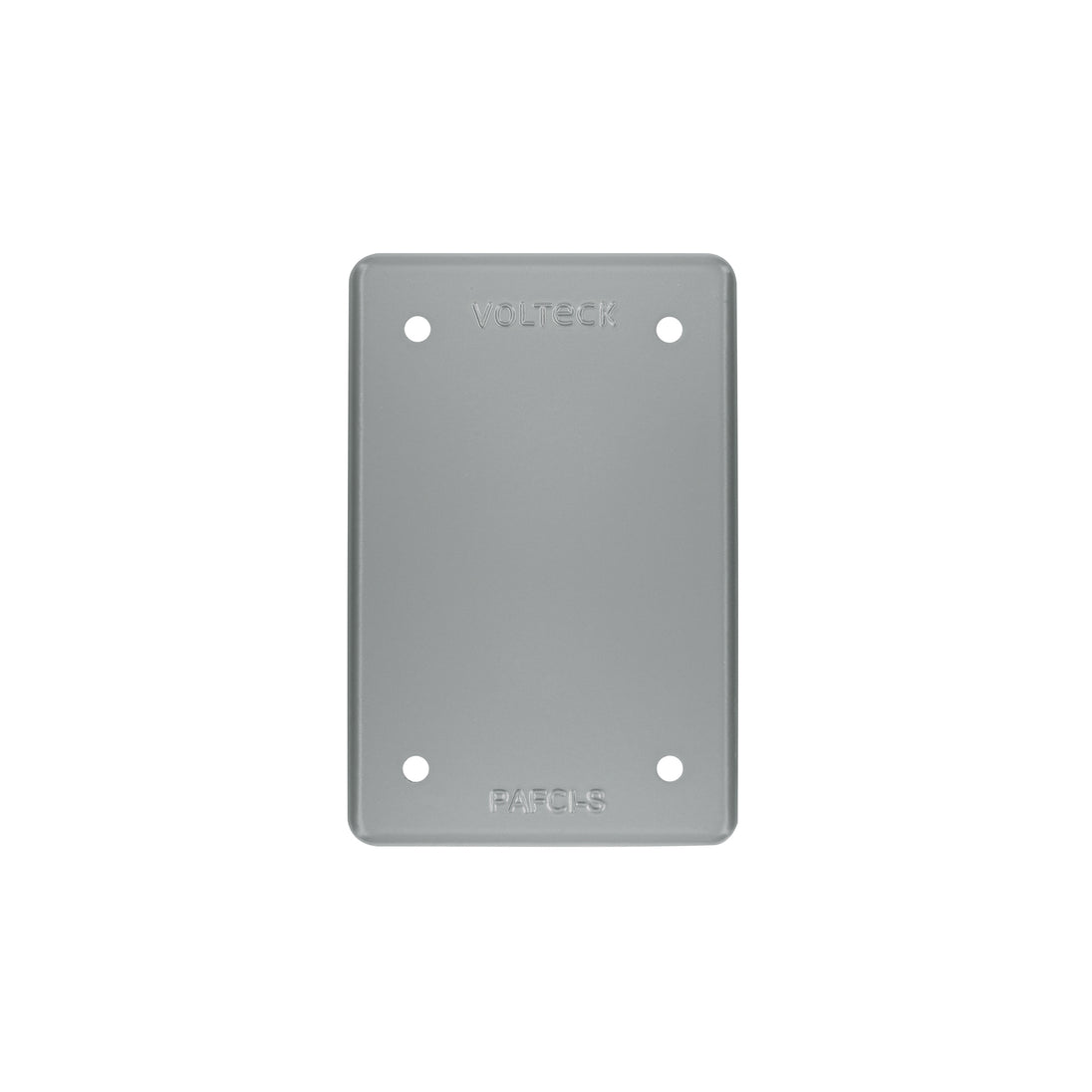 PAFCI-S Placa tipo FS ciega, de sobreponer, Volteck