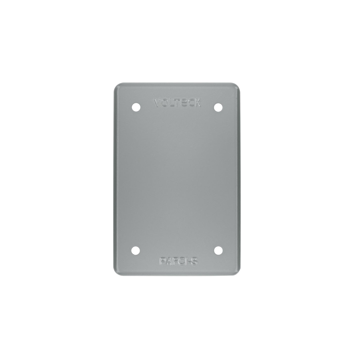 PAFCI-S Placa tipo FS ciega, de sobreponer, Volteck