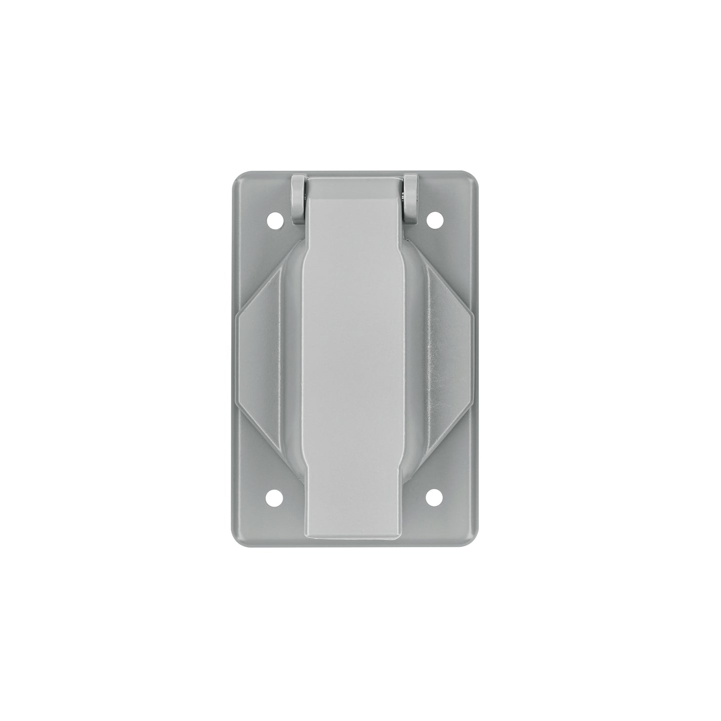 PAFIN-SES Placa tipo FS con cubierta, sencilla, sobreponer, Volteck