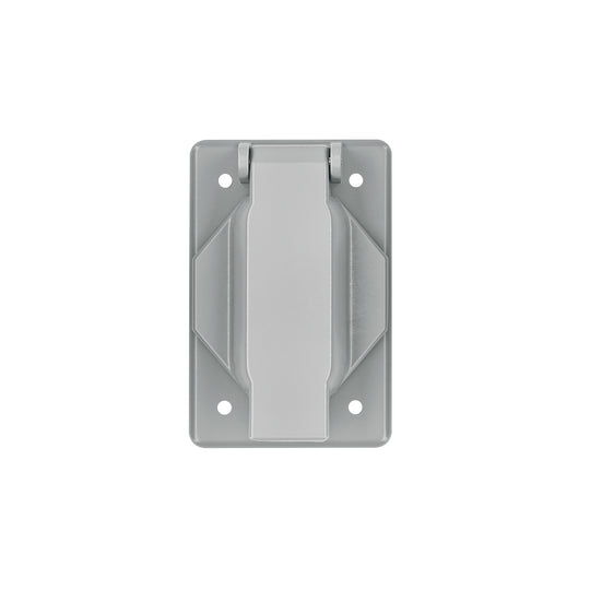 PAFIN-SES Placa tipo FS con cubierta, sencilla, sobreponer, Volteck