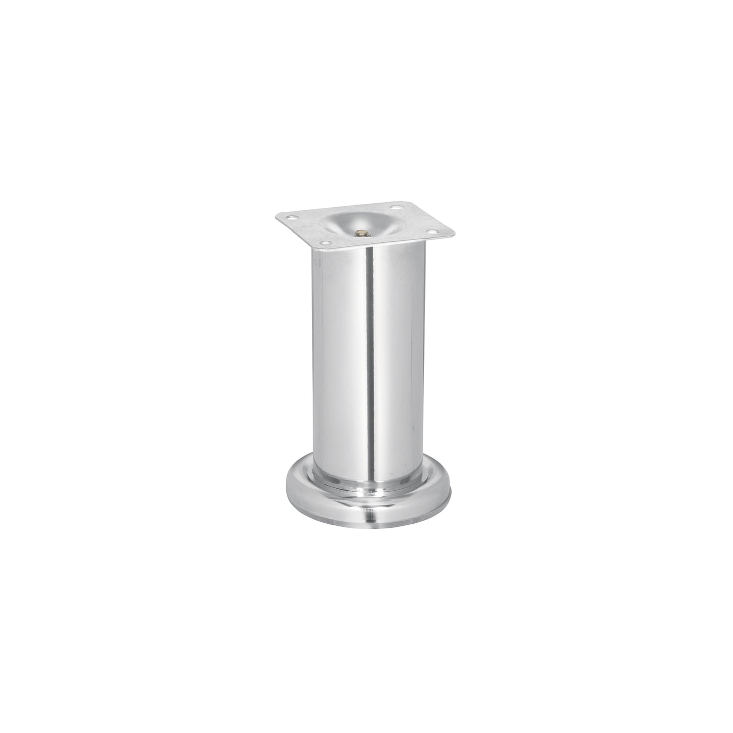 PAMU-12 Pata para sofá y mueble, cromo, 120 mm altura, HERMEX